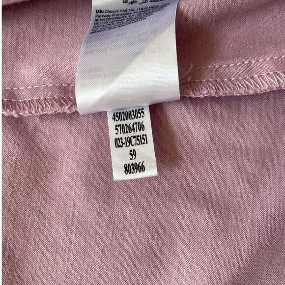 Jessica Simpson 6/28 Skinny Jeans | Coral Pink, Rolled Cuff, Stretch - Picture 5 of 7